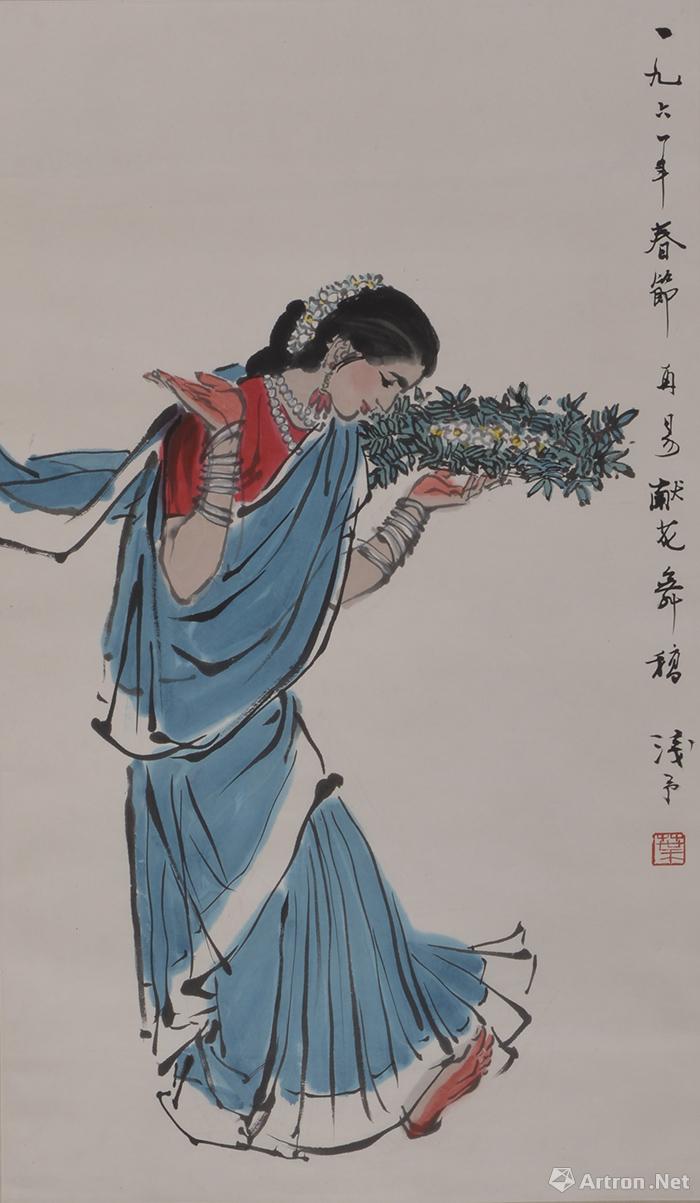 叶浅予的"民族学"叶浅予中国画艺术专题展