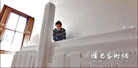 用糖块筑造梦想的艺术家