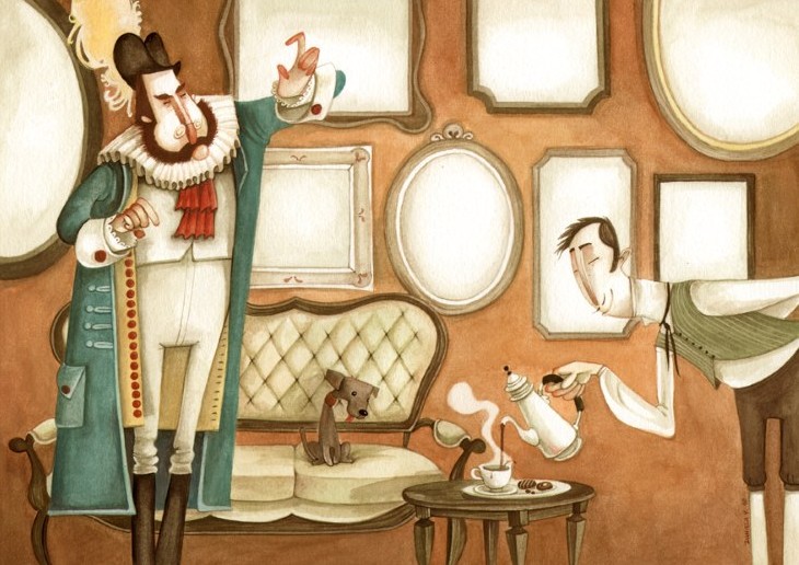 描绘欧洲的意大利插画师Daniela Volpari