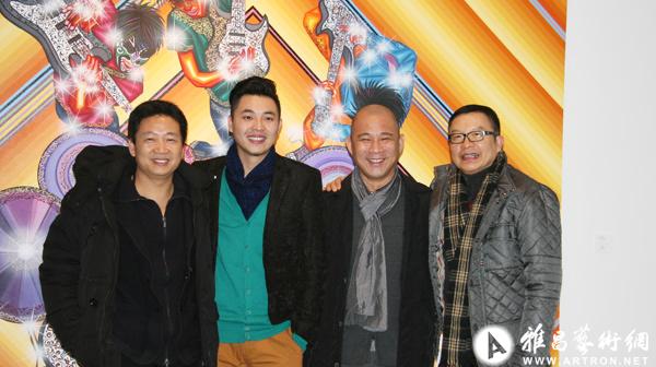 “就像风一样自由”罗丹油画展在北京开幕