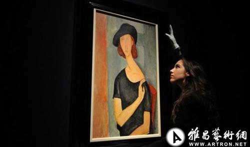 伦敦佳士得当代艺术夜场拍出8100万英镑