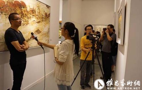 “乡村•记忆——乔万英个展”于四面空间画廊开幕
