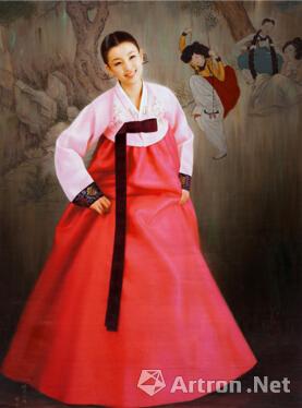 隔江山色：当代朝鲜油画名家作品展在京展出