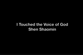 Shen Shaomin, I Touched the Voice of God