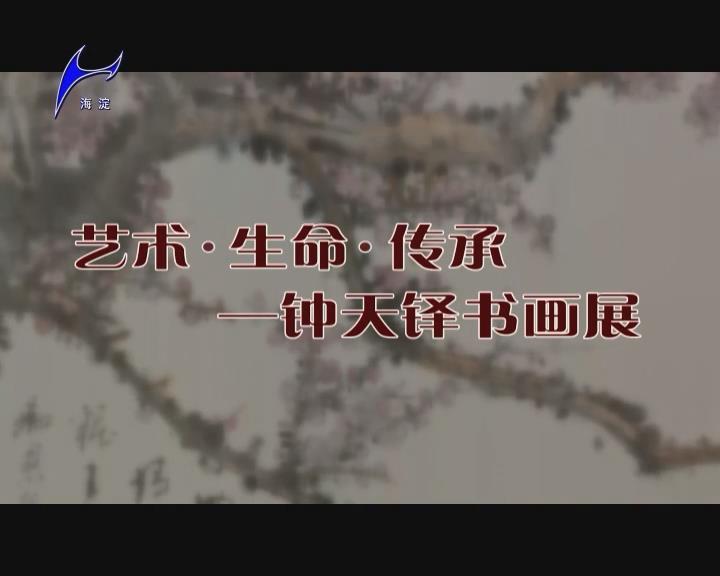 中国美术馆——钟天铎书画展 海淀电视